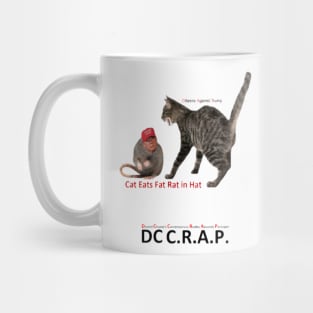 Cat Eats Fat Rat in Hat Mug